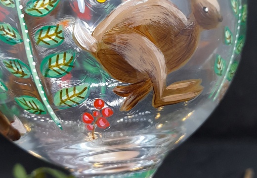 Hares gin glass