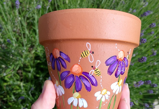 Small plant pot